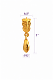 Jewelry Findings - Bails - Gold Decorative Pinch Bail (Pkg of 5 or 10) Ships from Green Bay, WI (11-G)