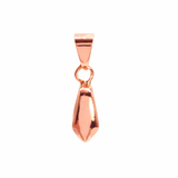 Jewelry Findings - Bails - Rose Gold Basic Medium Pinch Bail (Qty 5-15) Ships from Green Bay, WI (16-RG)