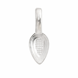 Jewelry Findings - Bails - Bright Silver Color (Pkg 10-30) Medium Glue On Bails-Alloy-Ships from Green Bay, WI (348-BS)