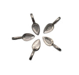 Jewelry Findings - Bails - Gunmetal Color (Pkg 10-30) Medium Glue On Bails - Alloy - Ships from Green Bay, WI (348-GM)