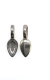 Jewelry Findings - Bails - Gunmetal Color (Pkg 10-30) Medium Glue On Bails - Alloy - Ships from Green Bay, WI (348-GM)
