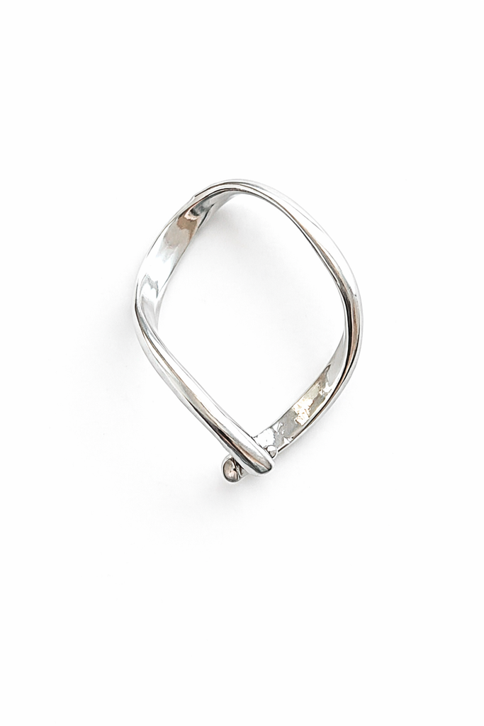 Jewelry Findings - Bails - Antique Silver Color Open Pinch Bails (Qty 5-15 Per Pkg) Ships from Green Bay, WI (601-AS)