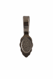 Jewelry Findings - Bails - Gunmetal Color (Pkg 10-40) Large Glue On Jewelry Bails-Alloy-Ships from Green Bay, WI (728-GM)