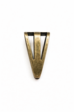 Jewelry Findings - Bails - Antique Bronze Colored Triangle - Large (Qty 5/10) Ships from Green Bay, WI (791-AB)