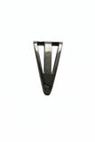 Jewelry Findings - Bails - Gunmetal Colored Triangle - Pinch Bails - Large (Pkg 5-15) Ships from Green Bay, WI (791-GM)
