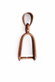 Jewelry Findings - Bails - Copper Color - Large Basic Pinch Bails (Pkg 5-15) Ships from Green Bay, WI (802-C)