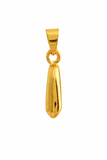 Jewelry Findings - Bails - Gold Color - Large Basic Pinch Bails (Pkg 5-15) Ships from Green Bay, WI (802-G)