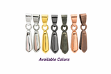 Jewelry Findings - Bails - Gold Color - Large Basic Pinch Bails (Pkg 5-15) Ships from Green Bay, WI (802-G)