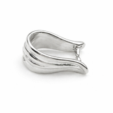 Jewelry Findings - Bails - Antique Silver Colored Pinch Bail (Qty 5-15 per pkg) Ships from Green Bay, WI (550-AS)