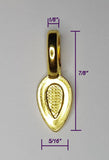 Jewelry Findings - Bails - Gold Color (Pkg 10-30) Medium Glue On Bails - Alloy - Ships from Green Bay, WI (348-G)