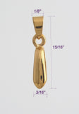 Jewelry Findings - Bails - Gold Color - Large Basic Pinch Bails (Pkg 5-15) Ships from Green Bay, WI (802-G)